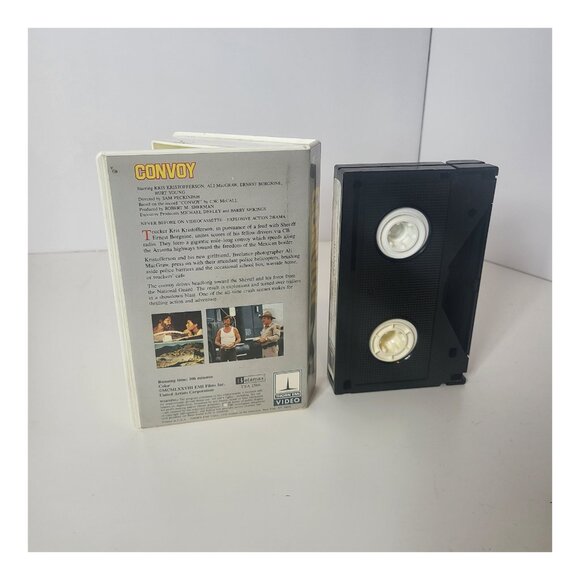 CONVOY Beta Betamax (Not VHS) Movie Kris Kristofferson Thorn EMI Video Tape - Picture 2 of 2